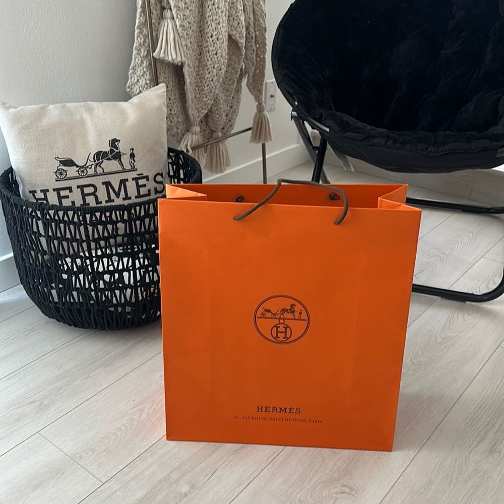 Hermes large shopping bag